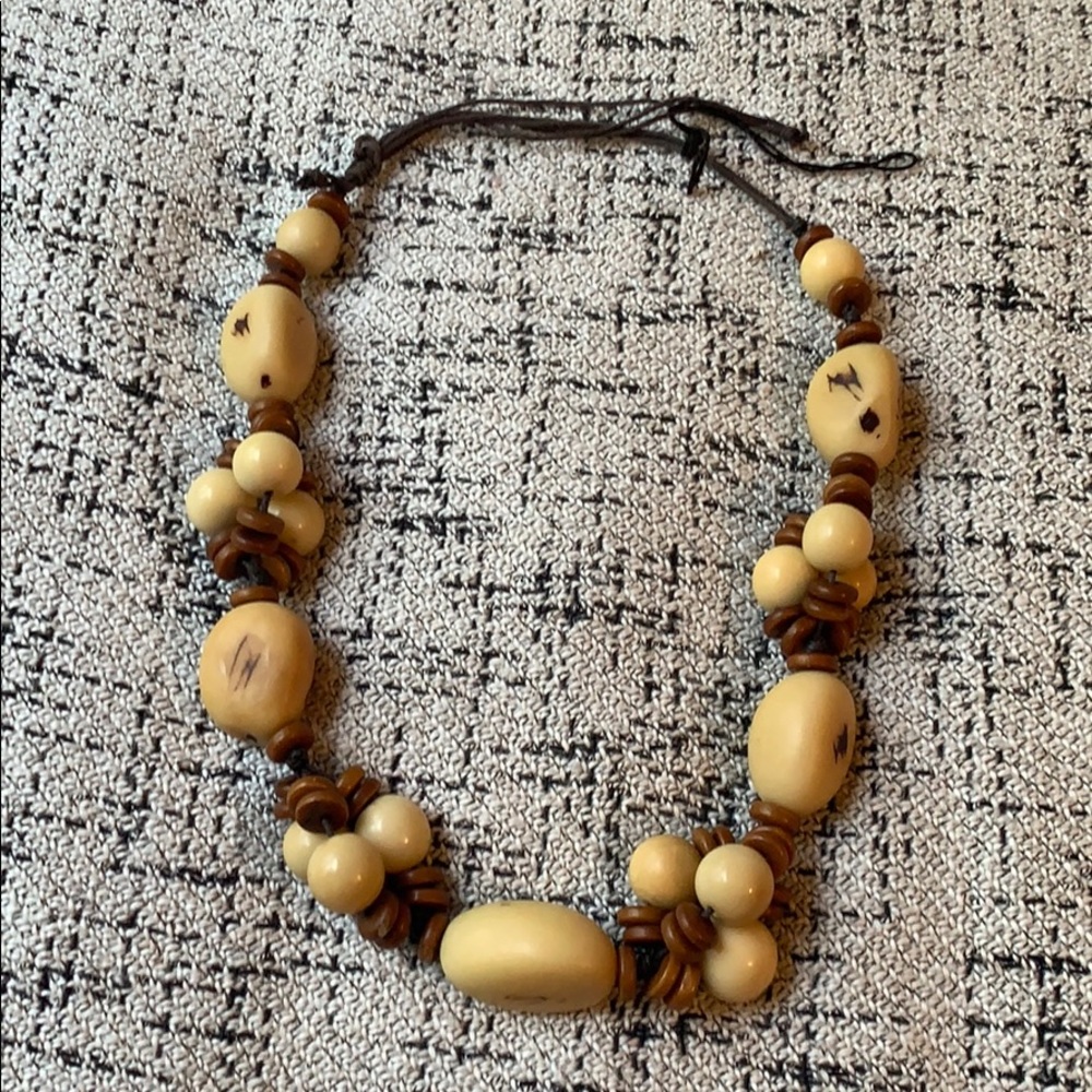 Natural Bead Necklace